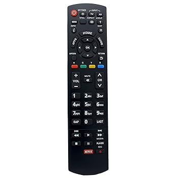 Azwok N2QAYB000835 リモコン 交換用 パナソニック Netflix TV TCP50ST60 TCP55ST60 TCL55ET60 TC-P50ST60 TC-P55ST60 TC-L55ET60