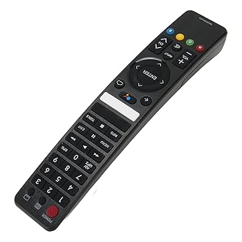 シャープ Netflix 音声液晶テレビ用リモコン交換品 2T C42BE1T 4T C50BJ3T 用、音声機能付き交換用リモコン、高感度耐久性 ABS リモコン