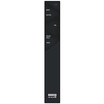 電視 - 【中古】【未使用】RM-ANU207 交換用リモコン Sony Sound Bar HT-ST5 SA-WST5 SA-ST5 HTST5 SAWST5 SAST5