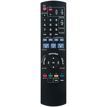 【中古】【未使用】N2QAYB000185 リモコン 交換用 パナソニック Blu-ray DVDプレーヤー DMP-BD30 DMP-B..