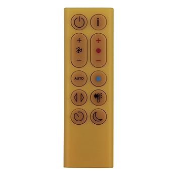 【中古】HP04 HP05 HP06 HP09 交換用リモコン ダイソン空気清浄機用 (イエロー)