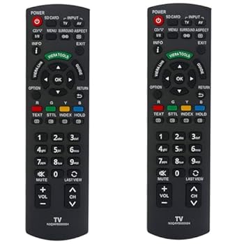 【中古】2個パック N2QAYB000604 交換用リモコン パナソニック TV THL32C30A THL32E3A THL32U30A THL32X30A THL32X50A THL42E3A THL42U30A THP42U30A THP