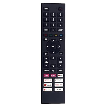 Other - 【中古】ERF3I80H 交換用リモコン Hisense 4K HD Smart TV 65A6GG 70A6GG 75A6GG 43A6GG 50A6GG 55A6GG用
