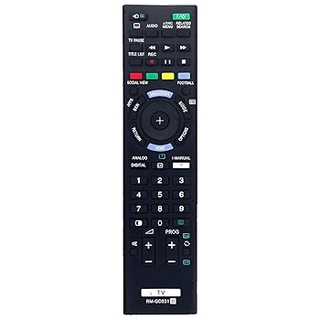 樂天商城 - 【中古】【未使用】RM-GD031 交換用リモコン Sony TV KDL40W600B KDL48W600B KDL60W600B KDL-40W600B KDL-48W600B KDL-60W600B用