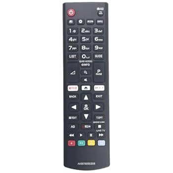 【中古】【未使用】AKB75095308 交換用リモコン LG Smart TV 49UJ670 49UJ670V 55LJ615V 55LJ625V 55UJ630 55UJ630V 55UJ634V 55UJ651V 55UJ670 55UJ670用 70V 600V