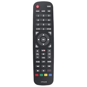 【中古】Haier TV LE32N1620 LE32N1620W用HTR-A10交換用リモコン(2)