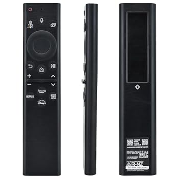 【中古】【未使用】XINFUTE BN59-01385B Samsung 充電式ソーラーボイステレビリモコン UE55AU8070 2021用(2)