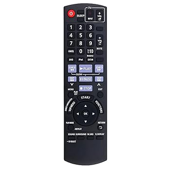 【中古】N2QAYB000514 交換用リモコン パナソニック ホームシアターレシーバー SCPT480 SAPT480P SC-PT480 SA-PT480 SC-PT480P-K