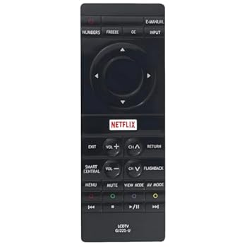 【中古】【未使用】GJ221-U 交換用リモコン Sharp TV LC-55UB30U LC55UB30U LC-65UB30U LC65UB30U LC-43UB30U LC43UB30U LC-50UB30U LC50UB30U用