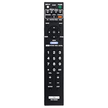 【中古】【未使用】RM-YD023 交換用リモコン Sony TV KDL-52W4100 KDL-40V4100 KDL32VL140 KDL40WL140 KDL46WL140 KDL52WL140 KDL52XBR6 KDL40XBR6 KDL46XBR6 6 KDL3 2XBR6 KDL40V4150 KDL42V4100 KDL46W4150 KDL40W4100。【メーカー名】【メーカー型番】【ブランド名】Effireli AV・テレビリモコン, 家電 ストア 【商品説明】RM-YD023 交換用リモコン Sony TV KDL-52W4100 KDL-40V4100 KDL32VL140 KDL40WL140 KDL46WL140 KDL52WL140 KDL52XBR6 KDL40XBR6 KDL46XBR6 6 KDL3 2XBR6 KDL40V4150 KDL42V4100 KDL46W4150 KDL40W4100。当店では初期不良に限り、商品到着から7日間は返品を 受付けております。お問い合わせ・メールにて不具合詳細をご連絡ください。他モールとの併売品の為、完売の際はキャンセルご連絡させて頂きます。中古品の商品タイトルに「限定」「初回」「保証」「DLコード」などの表記がありましても、特典・付属品・帯・保証等は付いておりません。電子辞書、コンパクトオーディオプレーヤー等のイヤホンは写真にありましても衛生上、基本お付けしておりません。※未使用品は除く品名に【import】【輸入】【北米】【海外】等の国内商品でないと把握できる表記商品について国内のDVDプレイヤー、ゲーム機で稼働しない場合がございます。予めご了承の上、購入ください。掲載と付属品が異なる場合は確認のご連絡をさせて頂きます。ご注文からお届けまで1、ご注文⇒ご注文は24時間受け付けております。2、注文確認⇒ご注文後、当店から注文確認メールを送信します。3、お届けまで3〜10営業日程度とお考えください。4、入金確認⇒前払い決済をご選択の場合、ご入金確認後、配送手配を致します。5、出荷⇒配送準備が整い次第、出荷致します。配送業者、追跡番号等の詳細をメール送信致します。6、到着⇒出荷後、1〜3日後に商品が到着します。　※離島、北海道、九州、沖縄は遅れる場合がございます。予めご了承下さい。お電話でのお問合せは少人数で運営の為受け付けておりませんので、お問い合わせ・メールにてお願い致します。営業時間　月〜金　11:00〜17:00★お客様都合によるご注文後のキャンセル・返品はお受けしておりませんのでご了承ください。0