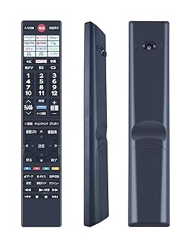 【中古】AHTHA CT-90499 テレビリモコン for TOSHIBA 東芝 REGZA 液晶テレビ 音声機能付き 交換用リモコン 43Z570L 50Z570L 55Z570L 65Z570L
