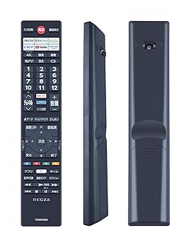 【中古】AHTHA CT-90495 テレビリモコン for TOSHIBA 東芝 REGZA 液晶テレビ 音声機能付き 交換用リモコン 43Z570K 43Z670K 50Z570K 55Z570K 65Z570K 50Z