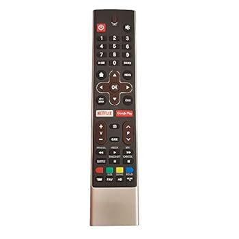 For Audios - 【中古】XINFUTE 539C-267701-W010 Skyworth Netflix TV リモコン 音声付き