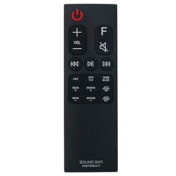 【中古】AKB75595401 サウンドバー 交換用リモコン LG Soundbar SK5R SK5Y SKM5Y SPK5B-W用【メーカー名】【メーカー型番】【ブランド名】ZdalaMit AV・テレビリモコン, 家電 ストア 【商品説明】AKB75595401 サウンドバー 交換用リモコン LG Soundbar SK5R SK5Y SKM5Y SPK5B-W用当店では初期不良に限り、商品到着から7日間は返品を 受付けております。お問い合わせ・メールにて不具合詳細をご連絡ください。他モールとの併売品の為、完売の際はキャンセルご連絡させて頂きます。中古品の商品タイトルに「限定」「初回」「保証」「DLコード」などの表記がありましても、特典・付属品・帯・保証等は付いておりません。電子辞書、コンパクトオーディオプレーヤー等のイヤホンは写真にありましても衛生上、基本お付けしておりません。※未使用品は除く品名に【import】【輸入】【北米】【海外】等の国内商品でないと把握できる表記商品について国内のDVDプレイヤー、ゲーム機で稼働しない場合がございます。予めご了承の上、購入ください。掲載と付属品が異なる場合は確認のご連絡をさせて頂きます。ご注文からお届けまで1、ご注文⇒ご注文は24時間受け付けております。2、注文確認⇒ご注文後、当店から注文確認メールを送信します。3、お届けまで3〜10営業日程度とお考えください。4、入金確認⇒前払い決済をご選択の場合、ご入金確認後、配送手配を致します。5、出荷⇒配送準備が整い次第、出荷致します。配送業者、追跡番号等の詳細をメール送信致します。6、到着⇒出荷後、1〜3日後に商品が到着します。　※離島、北海道、九州、沖縄は遅れる場合がございます。予めご了承下さい。お電話でのお問合せは少人数で運営の為受け付けておりませんので、お問い合わせ・メールにてお願い致します。営業時間　月〜金　11:00〜17:00★お客様都合によるご注文後のキャンセル・返品はお受けしておりませんのでご了承ください。0