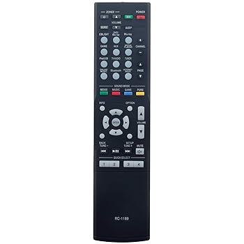 【中古】RC1189 RC-1189 交換用リモコン Denon オーディオ/ビデオ AVレシーバー AVR-S710W AVR-S720W A..
