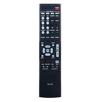 【中古】【未使用】RC-1170 交換用リモコン Denon AVR-1513 DHT-1513BA AVレシーバーシステム用