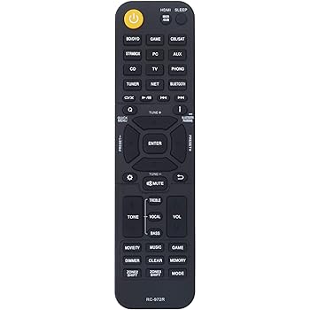 【中古】RC-972R 交換用リモコン Onkyo AVレシーバー TX-NR595 TX-NR696 TX-NR797 ...