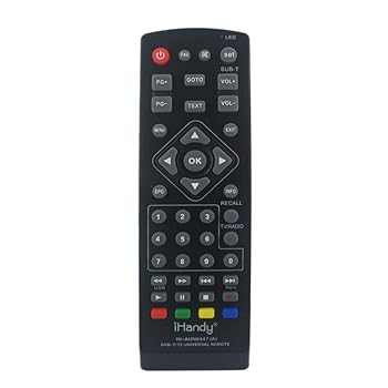 【中古】AUN0447 IR DVB-T2 DTT 2800 1で リモコン 南アフリカ/南東アジア市場で。