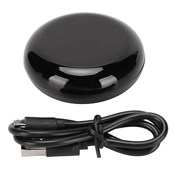 【中古】【未使用】スマート IR リモコン、APP コントロール高性能ユニバーサル DVD リモコン、音声コ..