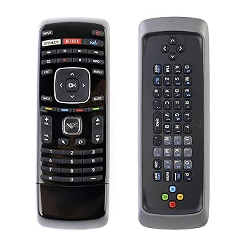 【中古】新しいxrt301 QWERTYキーボードリモートコントロールフィットfor VIZIO 3dスマートテレビm3d55..