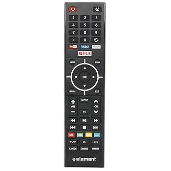 【中古】交換用リモコン Element OTT Smart TV ELSJ5017 ELSW3917BF E4SFT5517 E4SFT5017 E4STA5017