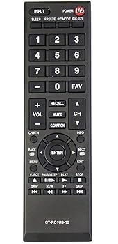 Cameras - 【中古】CT-RC1US-16 リモコン 交換用 東芝テレビ 28L110U 32L110U 32L220U 40L310U 43L310U 43L420U 49L310U 49L420U 55L310U 65L350U 19AV6000 19AV600