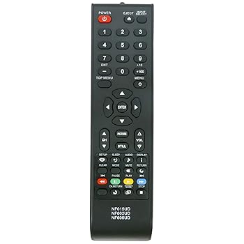 【中古】NF015UD NF602UD NF606UD リモコン 適合機種: Sylvania LCD LED TV LC195SL9 LC225SL9 LC370SL8 LC370SS8 LC260SC8 LC260SS8 LC320SL8 LC320SS8