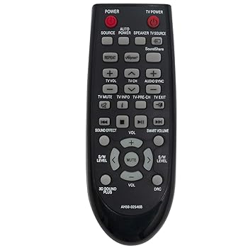 【中古】AH59-02546B 交換用リモコン Samsung Soundbar HW-F550 HW-F551 HW-FM55C HW-F550/ZA HW-F551/ZA HW-FM55C/ZA用
