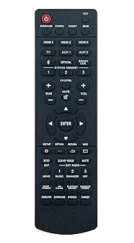 【中古】AULCMEET FSR147 交換用リモコン ヤマハ サウンドバー ZU80480 YSP-2700 NS-WSW121 YSP-CU2700 Sub FSR141 ZK60890 YSP-2500 YSP-CU2500 NS-WSW1