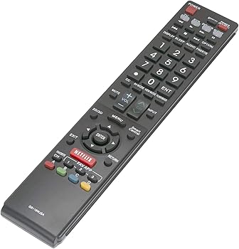 【中古】すべてのSharp TV、LCD、スマートテレビ、AQUOS TV、LED、4Kテレビ用の交換用リモコン。