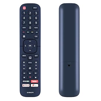 【中古】PZL EN2BA27H 交換用リモコン Hisense TV H32A5600UK用