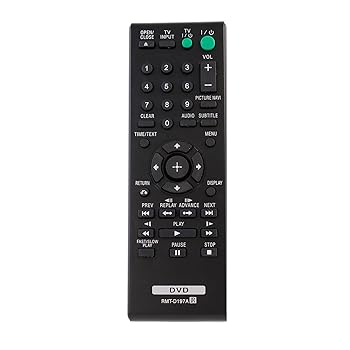 【中古】【未使用】RMT-D197A 交換用DVDリモコン Sony DVDプレーヤー DVP-SR201P DVP-SR405P DVP-SR120..