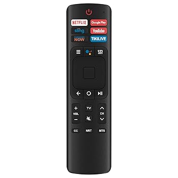 【中古】【未使用】交換用リモコン ERF3A69S ERF3A69 ハイセンス/シャープ 4K スマートテレビ ERF3B69S ERF3B69 ERF3R69H ERF3I69H ERF3N69H ERF3F69V ERF3I69V ERF