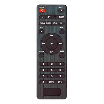 【中古】AULCMEET 交換用リモコン Sharp Micro Component System XL-B512 XL-B512 BK用