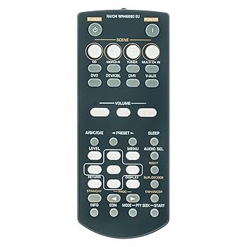 For Televisions - 【中古】PERFASCIN RAV34 WN46680EU 交換用リモコン ヤマハ A/V AVレシーバー RX-V365 HTR-6030 HTIB-680 RAV34 RAV250 RX-V361に対応