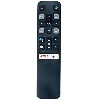 楽天AJIMURA-SHOP【中古】【未使用】PERFASCIN ADRC802V DRC802V LRC802V MRC802V XRC802V 音声交換リモコン TCL Android Smart LED TV 43S6500FS 50P8S 40A325 40A323 65P8S 49S650
