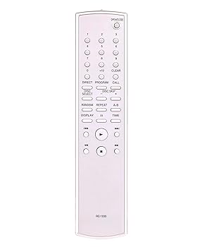 【中古】【未使用】RC-1033 交換用CDプレーヤーリモコン Denon CD オートチェンジャー DCM-27 DCM-290 DCM-390 DCM-500AEに対応。