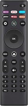 【中古】XRT140-V5 XRT140 (バージョンV5) 交換用リモコン Vizio Vシリーズ Dシリーズ Dシリーズ Pシリーズ Mシリーズ 4K HDR Smart TV D24f4-J01 D24F-J