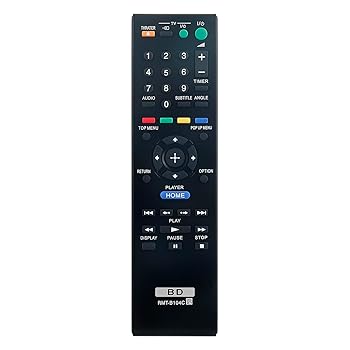 【中古】【未使用】RMT-B104C 交換用リモートコマンダー Sony ブルーレイディスクプレーヤー BDP-S580 ..