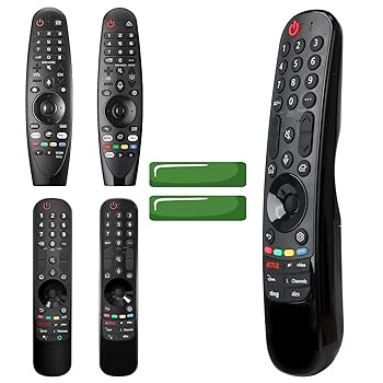 【中古】MR23GN MR23GA リモコン LG TV用 LG OLED UHD 4K Smart TV AN-MR22GA AN-MR21GA-交換用リモコン 音声機能なし