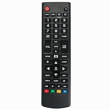 【中古】LG LCD-LED HDTV 24LH4830-PU 28LJ430B 24LH4830 43LJ5000 32LJ500B 43LJ500M 28LJ400B 28MT42DF (AKB75095330)用の交換用テレビリモコン。(2)