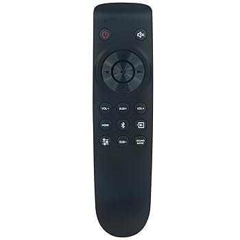 【中古】交換用リモコン Onn 100002634 42インチ 5.1. 2. Dolby Atmos Soundbar