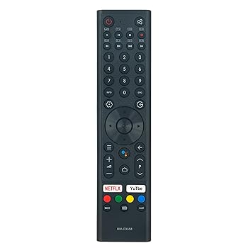 楽天AJIMURA-SHOP【中古】【未使用】AIDITIYMI RM-C3358 交換用リモコン JVC RMC3358 Smart 4K UHD LED Android TVに対応