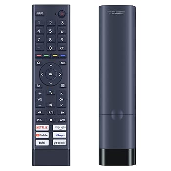 【中古】PZL Voice ERF3J80H 交換用リモコン Hisense UHD 4K Smart Android TV 65U68G 65U6G 60A6G 55A6G 50A6G 75U6G 50U68G 75U68G 7..