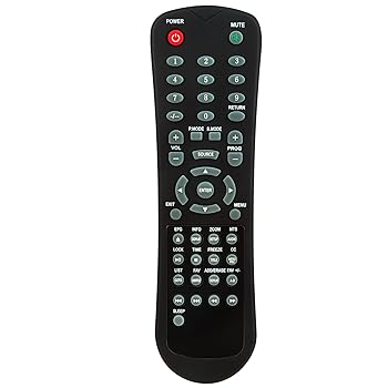 【中古】交換用リモコン Naxa TV DVDコンボ NTD-1552 NTD-1553 NTD-1554 NTD-1952 ...