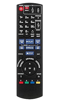 【中古】【未使用】AULCMEET N2QAKB000076 N2QAKB000078 交換用リモコン パナソニック ブルーレイディスクプレーヤー DMP-BD65 DMP-BD655 DMP-BD45 DMP-BDT105 DMP-BDT...