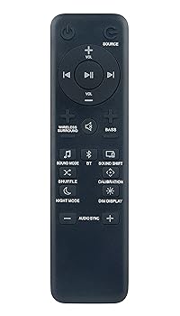 【中古】AULCMEET 交換用リモコン JBL Soundbar 2.1 3.1 5.1 JBLBAR21BLKAM JBLBAR21BLKEP JBLBAR31BLKEP JBLBAR31BLKAM JBLBAR51BLKEP JBLBAR51BLKEP JB(2.0)