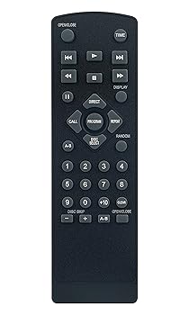 【中古】【未使用】RC-1033 交換用リモコン Denon CD オートチェンジャー DCM-290 DCM-390 DCM-27 DCM290P DCM-500AEステレオCDプレーヤー用