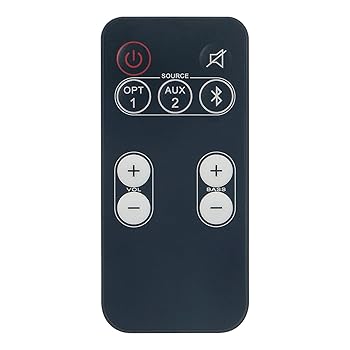 Polk Audio Sound Bar Speaker System FR1 DSB1 RE9520-1 D581 RE95201用の交換用リモコン。