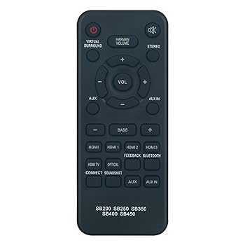 【中古】交換用リモコン JBL Home Cinema サウンドバー スピーカー サブウーファー 93040001600 SB200 ..